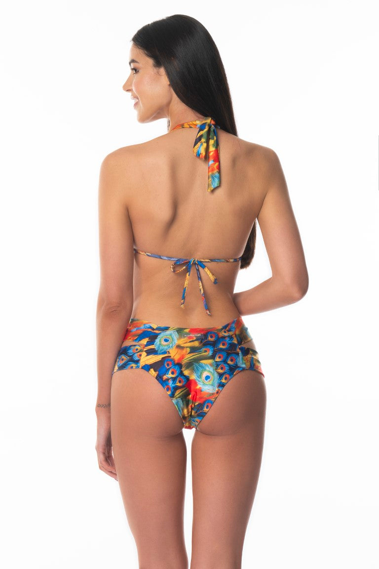 Bikini Americano Anello Oro Peacock