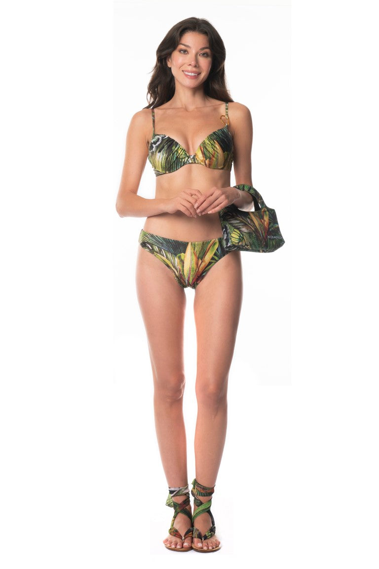 Bikini Reggiseno Anello Oro Tropical