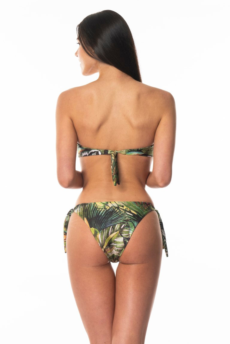 Bikini Triangolo Paillettes Tropical