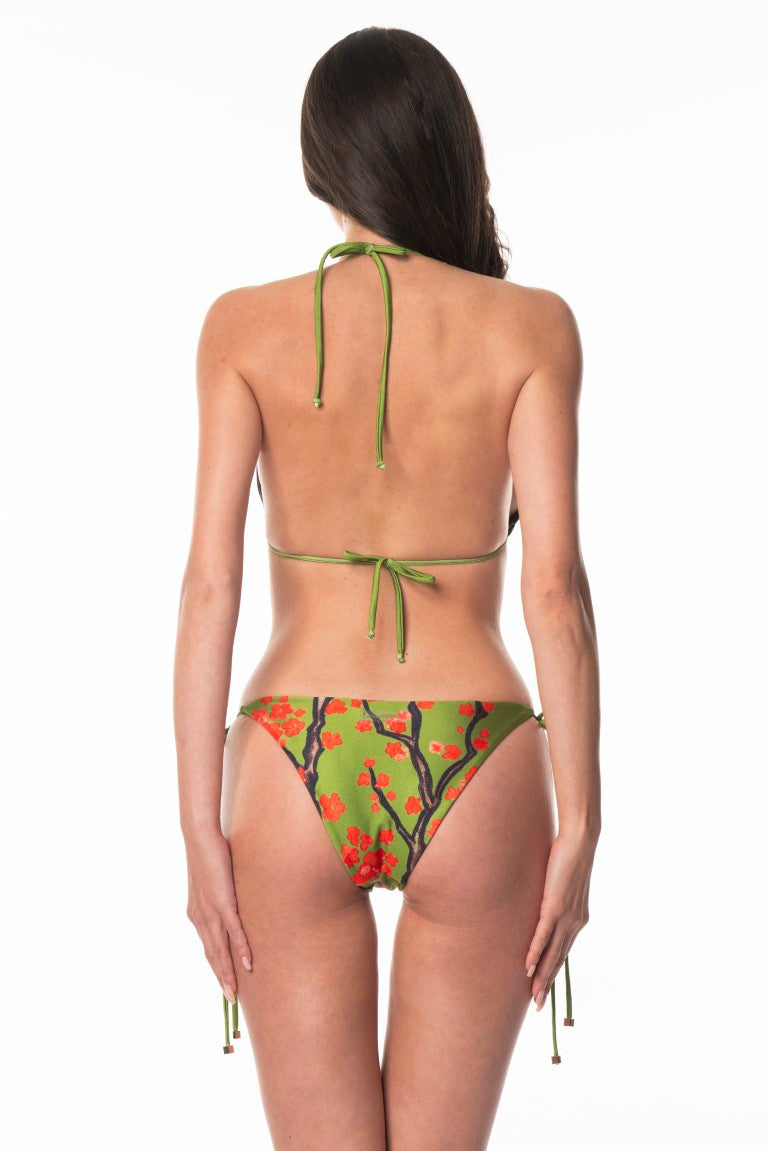 Bikini Triangolo Anelli Oro Garden Chic