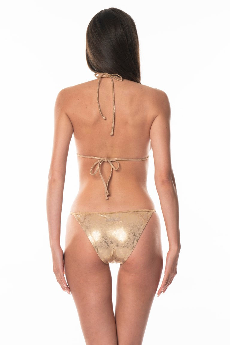 Bikini Triangolo Anelli Oro Diamond