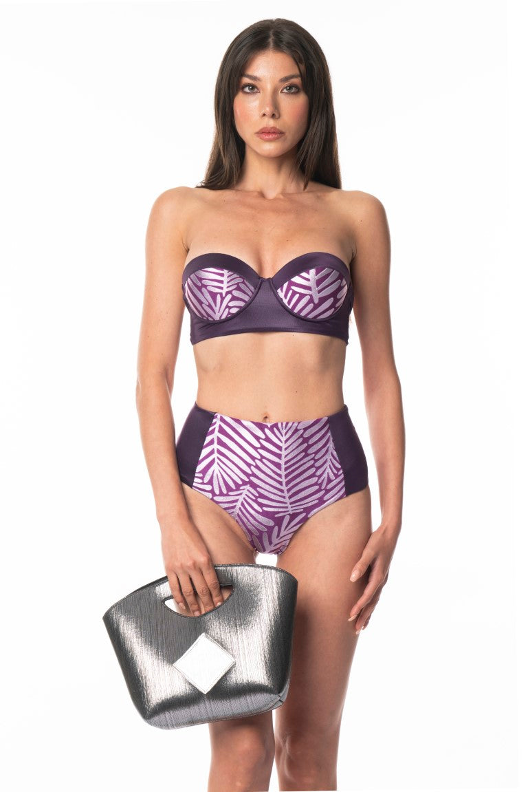 Bikini Balconcino Purple Foil